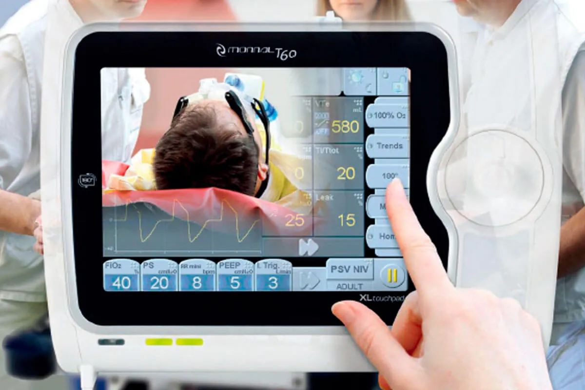 人工呼吸器Monnal T60